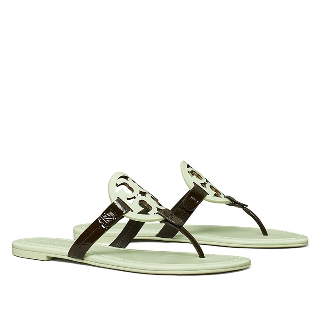 TORY BURCH Women's Miller Slip On Embellished Thong
Sandals, SIZE 10 US
